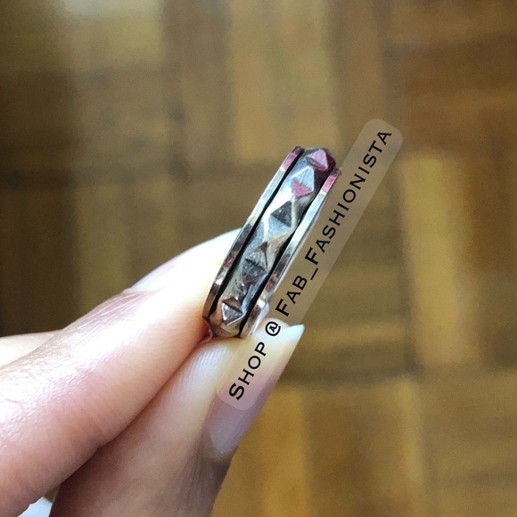 Sterling Silver Spinner Ring Anxiety - Picture 3 of 9